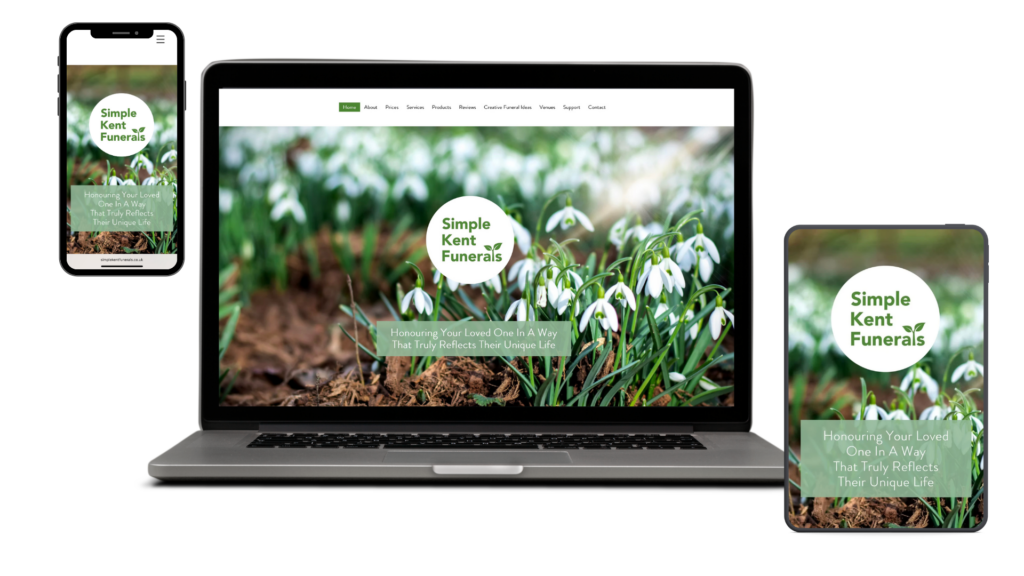 website design for funeral directors uk