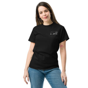 "G_ _gle me." Embroidered Logo with Search Bar | Unisex Classic Tee
